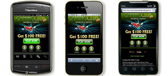 Gaming Club Mobile Casino