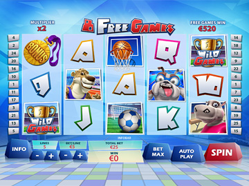 Wild Games Free Games Bonus at Betfred Casino