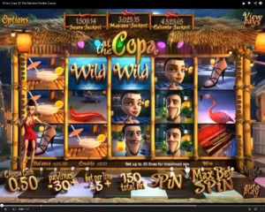 At The Copa Slot Machine at An Online Casino