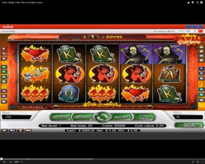 Devils Delight Slot Machine at An Online Casino