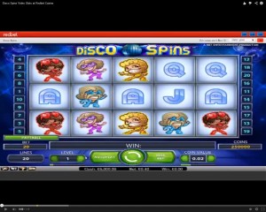 Disco Spins Slot Machine at An Online Casino