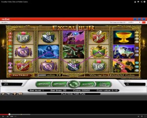 Excalibur Slot Machine at An Online Casino