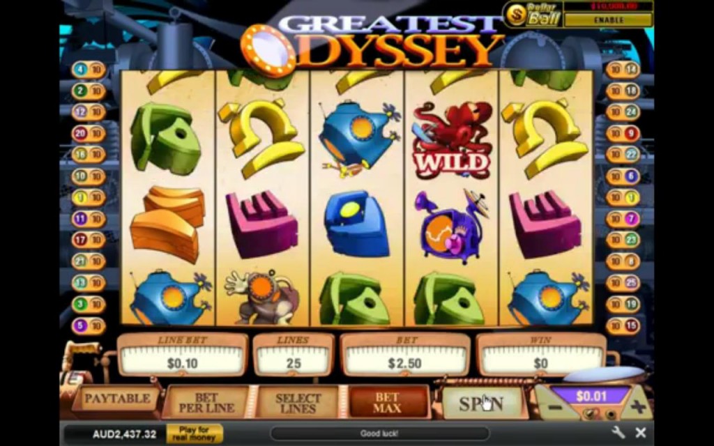 Greatest Odyssey Slot Machine Dafabet Casino