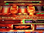 Bally Burn The Sevens Slot Machine