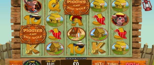 Piggies and the Wolf Slot Machine