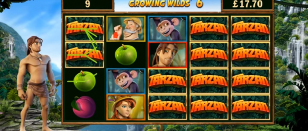 Tarzan Slot Machine at EU Casino