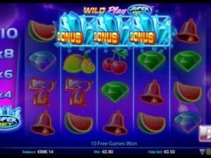 Wild Play Super Bet Slot Machine At EU Casino