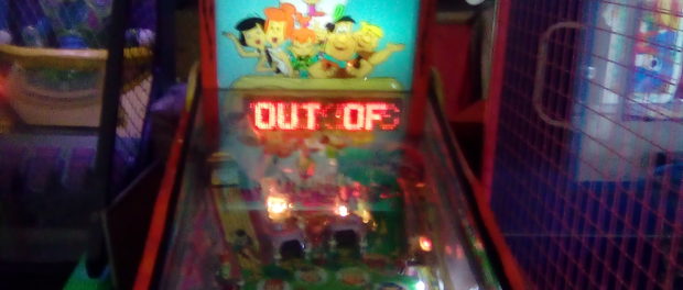 The Flintstones at The Pinball Hall of Fame Las Vegas Nevada