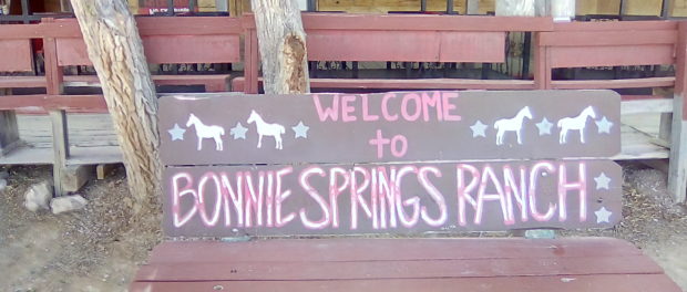 Welcome Sign Photo from Bonnie Springs, Nevada, USA