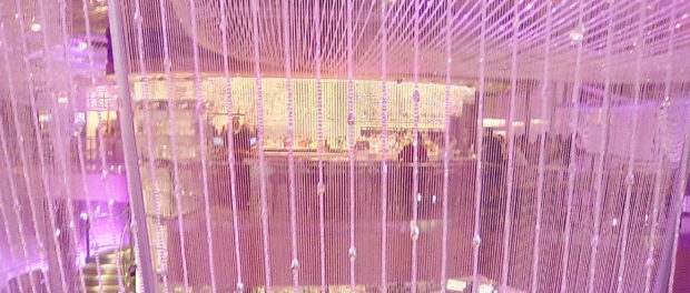 Tall Chandeliers at The Cosmopolitan Hotel and Casino Las Vegas