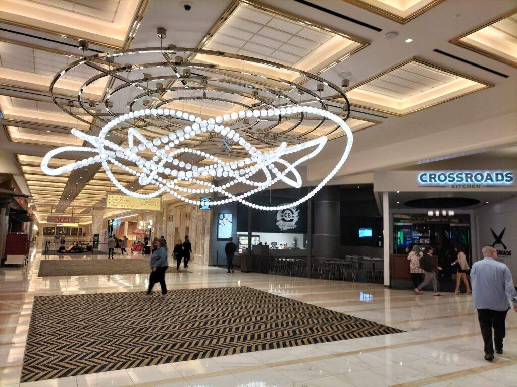 Entrance Area at Resorts World Las Vegas