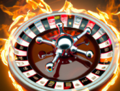 Roulette Wheel on Fire